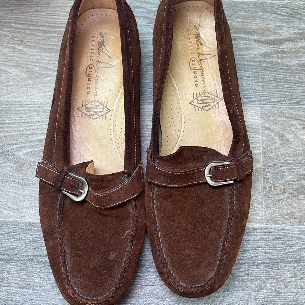 Brown Suede Men's Loafers